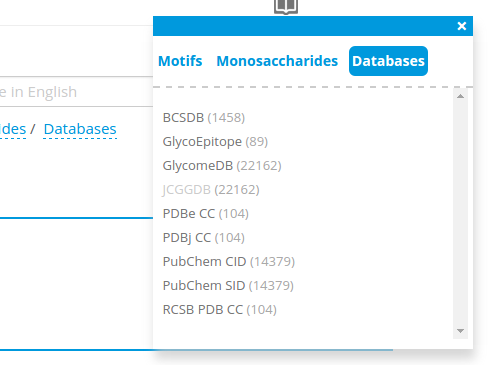 databases