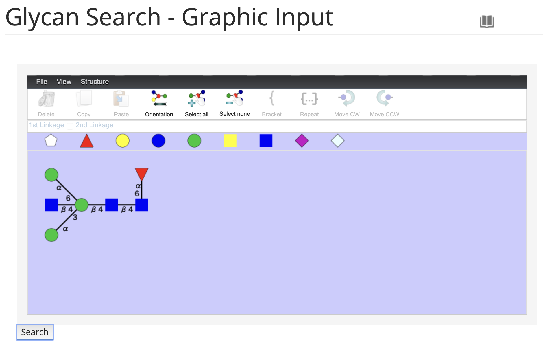 Glytoucan Graphical Interface